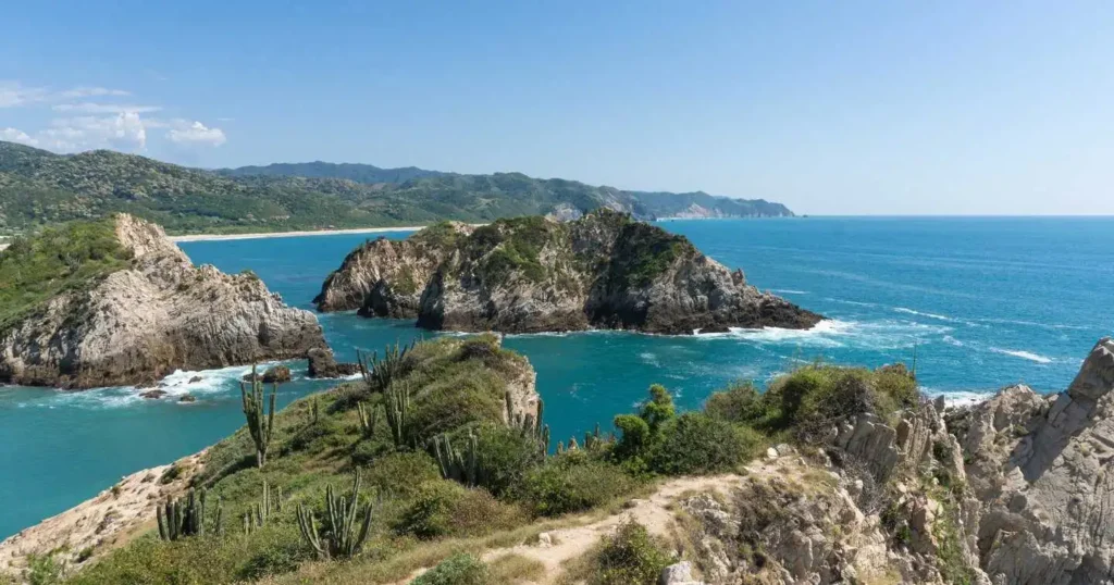 Playa Maruata en Michoacán