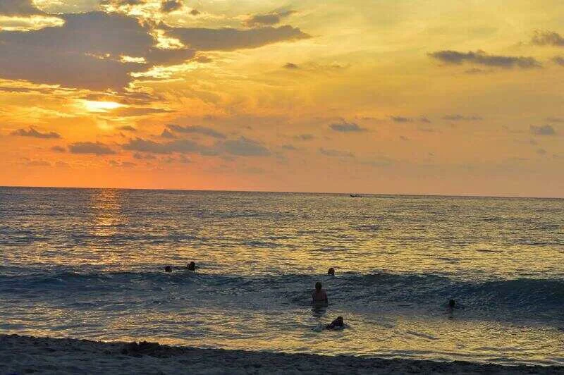 Playa de Zipolite en Oaxaca